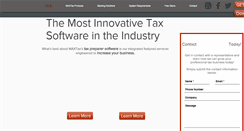 Desktop Screenshot of maxtaxsoftware.com